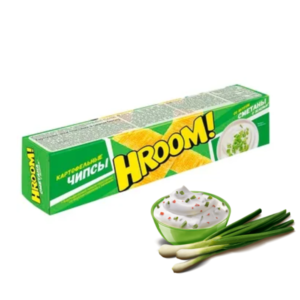 Chipsy o smaku śmietany z ziolami  "HROOM" 50g
