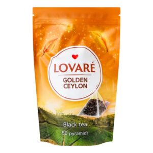 Herbata czarna „Golden Ceylon” Lovare 2 g × 50 piram